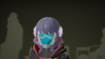 Visor Gas Mask White