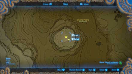 Stone Talus (Luminous) - Oseira Plain Map