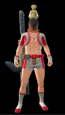 Gargwa Mask X Armor Set (Male)