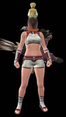 Gargwa Mask Layered Armor F