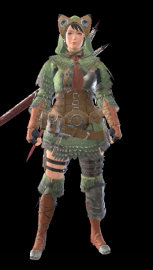 Pukei Layered Armor F