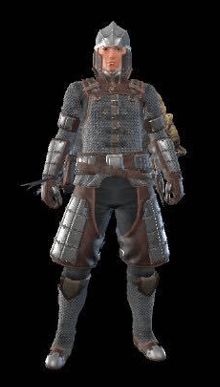 Chainmail X Armor Set (Male)