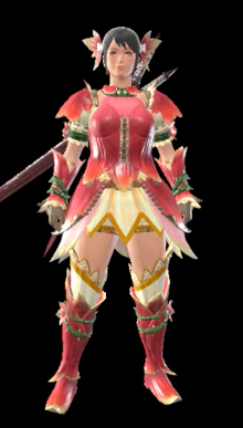 Melahoa X Armor Set (Female)