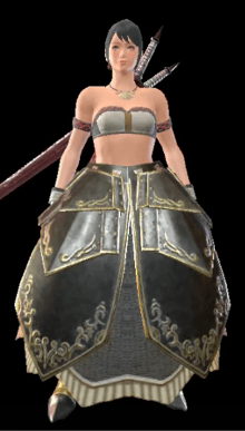 Chrome Metal Layered Armor F