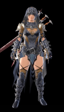Skalda X / Spio X Armor Set (Female)