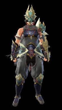 Utsushi True (Hidden) / Channeler (Spring) Armor Set (Male)