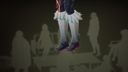 Feather Foot Guard White