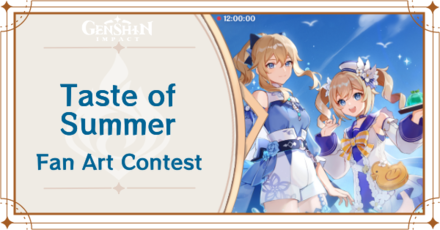 Genshin Impact - Taste of Summer - Fan Art Contest