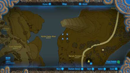 Stone Talus (Rare) - East Passage Entrance Map