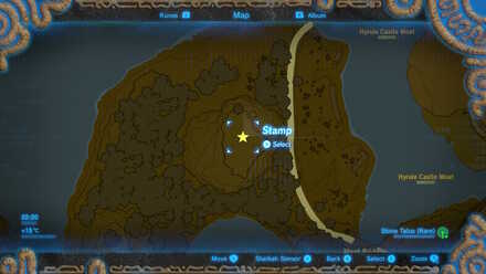 Stone Talus (Rare) - Castle Town Ruins Map