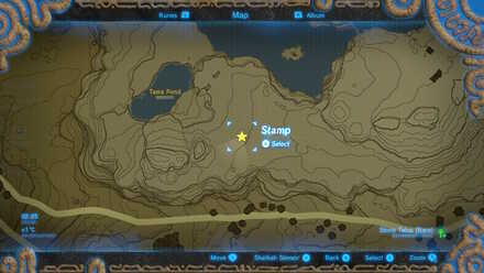 Stone Talus (Rare) - Tabantha Hills Map