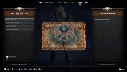 Dark Alliance Paintings Banner