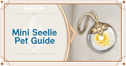 Genshin Impact - Mini Seelie