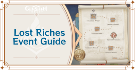 Genshin Impact - Lost Riches - Event Guide