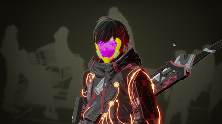 Visor Gas Mask Luminous