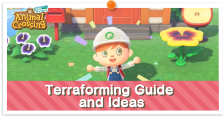 ACNH - Terraforming Guide and Ideas partial
