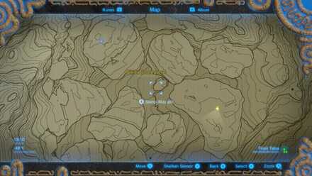 Frost Talus - Pikida Stonegrove Map
