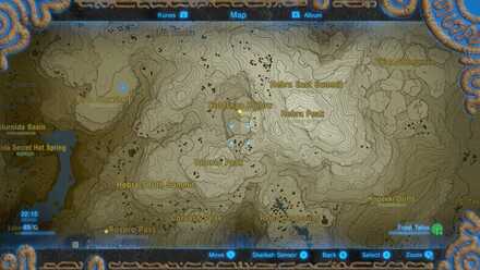 Frost Talus - Coldsnap Hollow Map