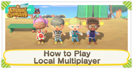 Animal Crossing: New Horizons (ACNH) - Party Play | How to Play Local Multiplayer on One Switch