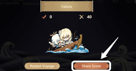 Genshin - How to Retry Mysterious Voyage Minigame