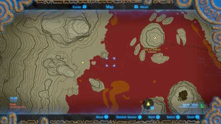 Igneo Talus - Eldin Mountains Map