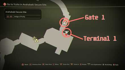 Arahabaki Gate 1 Map Location