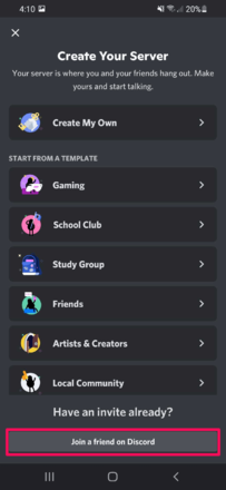 Pokemon UNITE - How to Invite Friends to Your Server - Select Join a Friend