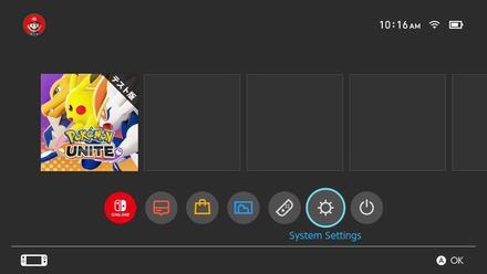 Select System Settings