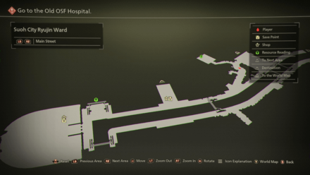 Suoh City Ryujin Ward Mapped Items