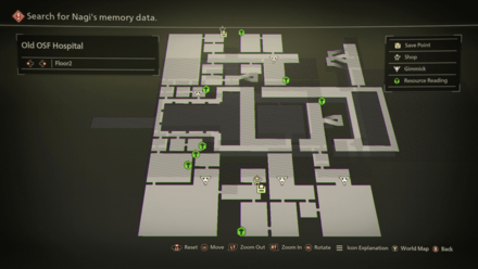 Old OSF Hospital Mapped Items
