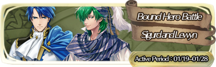 Sigurd and Lewyn Bound Hero Battle banner Fire Emblem Heroes FEH.png