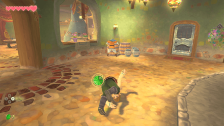 Zelda Skyward Sword HD - Shake the Left Joy-Con to Roll