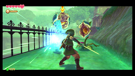 When locked on to an enemy, call Fi to learn more about them