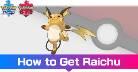 Raichu - Evolutions, Location, and Learnset