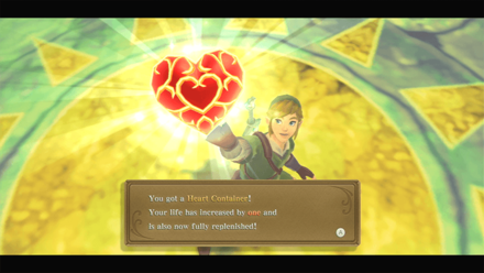 Zelda Skyward Sword - Heart Container