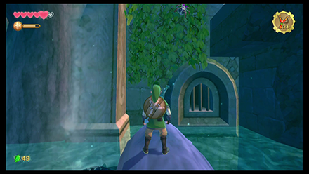 Return to the central room. Climb up to the entrance of the southeast room