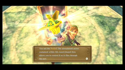 Defeat the Stalfos inside to get the Beetle