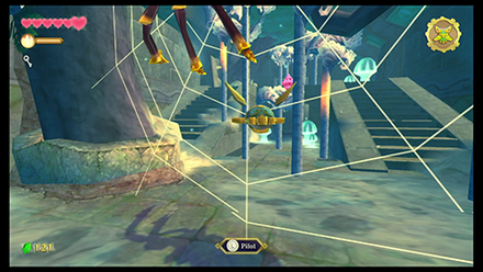 Use the Beetle on the way back to activate the Red Crystal