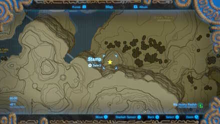 Big Hearty Radish - Ukuku Plains Map