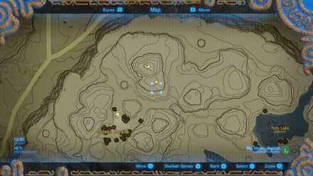 Big Hearty Radish - Upland Zorana Map