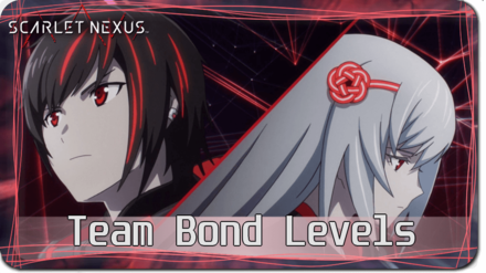 Scarlet Nexus - What are Team Bond Levels