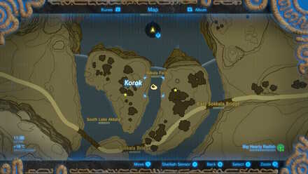 Big Hearty Radish - Akkala Falls Map