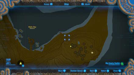 Big Hearty Radish - Malin Bay Map