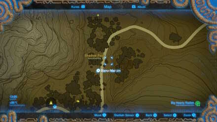 Big Hearty Radish - Shadow Pass Map