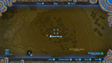 Big Hearty Radish - North Akkala Valley Map