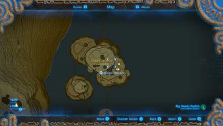 Big Hearty Radish - Ankel Island Map