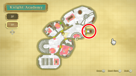 Zelda Skyward Sword HD - The Haunted Restroom Restroom Map Location