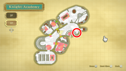 Zelda Skyward Sword HD - The Haunted Restroom Cawlin Map Location