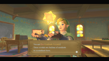 Zelda Skyward Sword HD - The Haunted Restroom Side Quest Reward