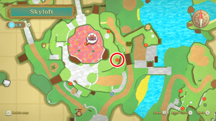 Zelda Skyward Sword HD - Item Check Crush Walkthrough Peatrice